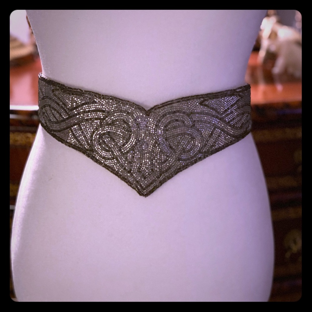 Vintage Beaded Belt